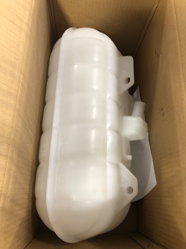 Photo 1 of labwork Coolant Reservoir Fluid Overflow Plastic Bottle Housing w/Cap Replacement for Freightliner Columbia 120 112 Century Class 603-5201