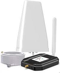 Photo 1 of AT&T Cell Phone Signal Booster AT&T Signal Booster T Mobile Signal Booster for 5G 4G LTE on Band 12/17 ATT Cell Phone Booster T Mobile Cell Booster for Home ATT Extender Cellular Booster for Call/Data black