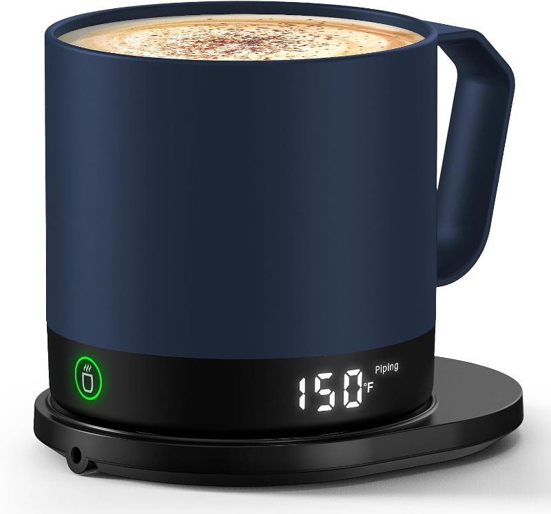 Photo 1 of Ember Temperature Control Smart Mug 2, 10 Oz, App-Controlled Heated Coffee Mug with 80 Min Battery Life and Improved Design, Black