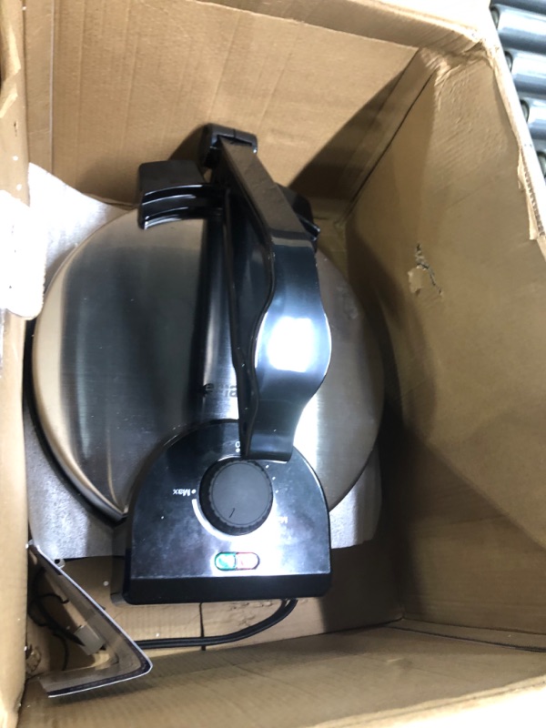 Photo 1 of 10inch Roti Maker by StarBlue with FREE Roti Warmer - The automatic Stainless Steel Non-Stick Electric machine to make Indian style Chapati, Tortilla, Roti AC 110V 50/60Hz 1200W SB-SW2093