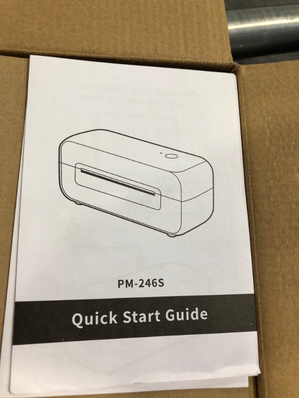 Photo 3 of Pink Label Printer, Thermal Label Printer 4x6, Shipping Label Printer for Small Busines, Thermal Printer Compatible with Amazon, Ebay, Shopify, Etsy, UPS, FedEx, DHL, etc