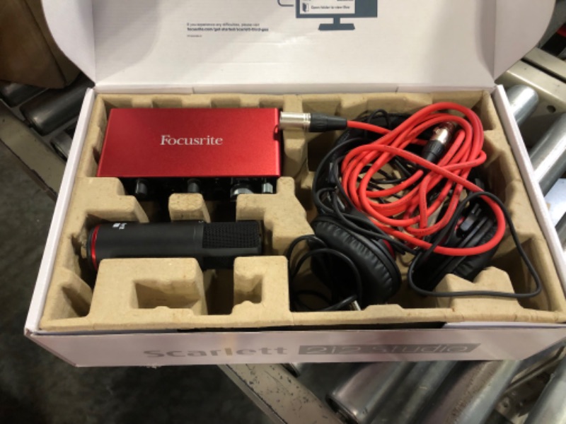 Photo 4 of Focusrite Scarlett 2i2 Studio 3rd Gen Recording Bundle