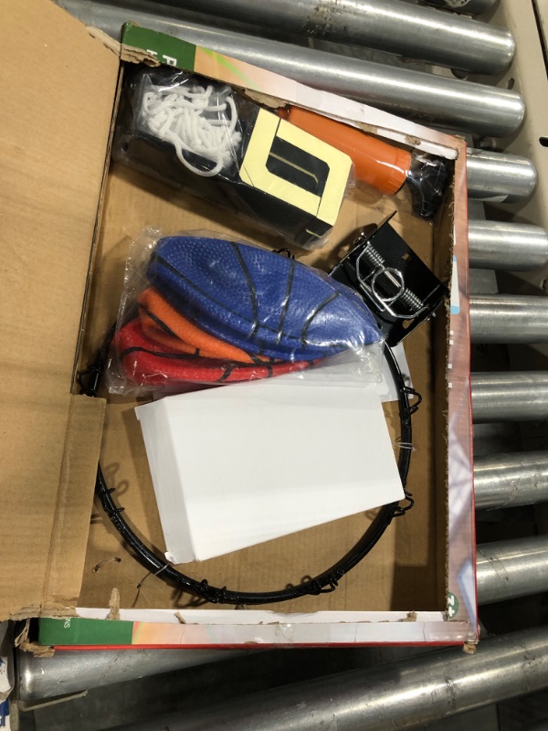 Photo 1 of Basketball Hoop Indoor for Kids, Mini Basketball Hoop for Door with 3 Balls, Basketball Toys for 3 4 5 6 7 8 9 10 11 12 Year Old Kids with Scoreboard