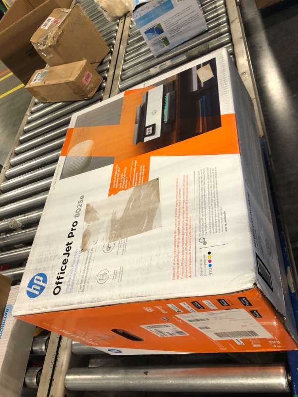 Photo 1 of HP DeskJet 2755e Wireless Color All-in-One Printer with bonus 6 months Instant Ink (26K67A), white