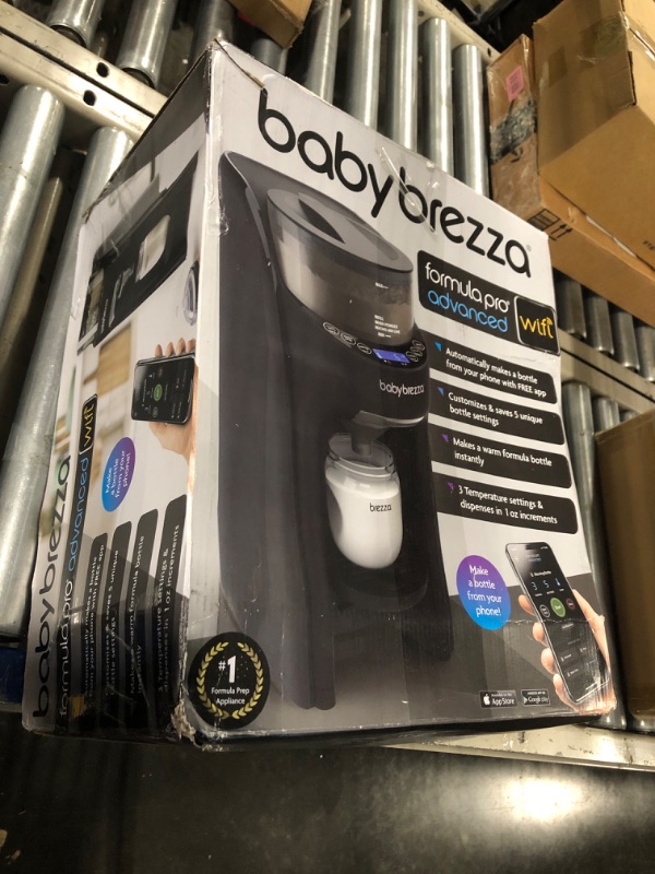 Photo 2 of Baby Brezza Formula Pro Mini Baby Formula Maker – Small Baby Formula Mixer Machine Fits Small Spaces and is Portable for Travel– Bottle Makers Makes The Perfect Bottle for Your Infant On The Go Advanced, WiFi