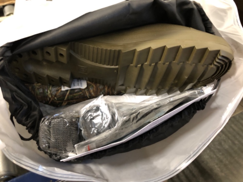 Photo 1 of Foxelli Neoprene Chest Waders, Camo Hunting & Fishing Waders for Men & Women with Boots, Waterproof Bootfoot Waders M14 Camo