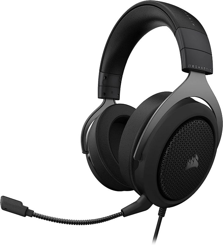 Photo 1 of Corsair HS70 Pro Wireless Gaming Headset - 7.1 Surround Sound Headphones for PC, MacOS, PS5, PS4 - Discord Certified - 50mm Drivers – Carbon