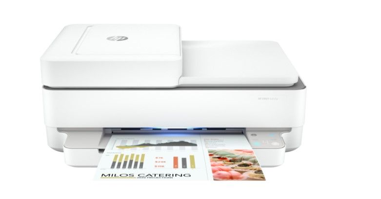 Photo 1 of HP ENVY 6455e All-in-One Printer w/ bonus 3 months Instant Ink through HP+
