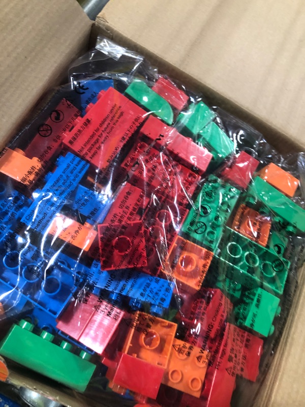 Photo 1 of Aotipol Building Blocks for Kids Toddlers Including a Baseplate, 150 Piece Large
