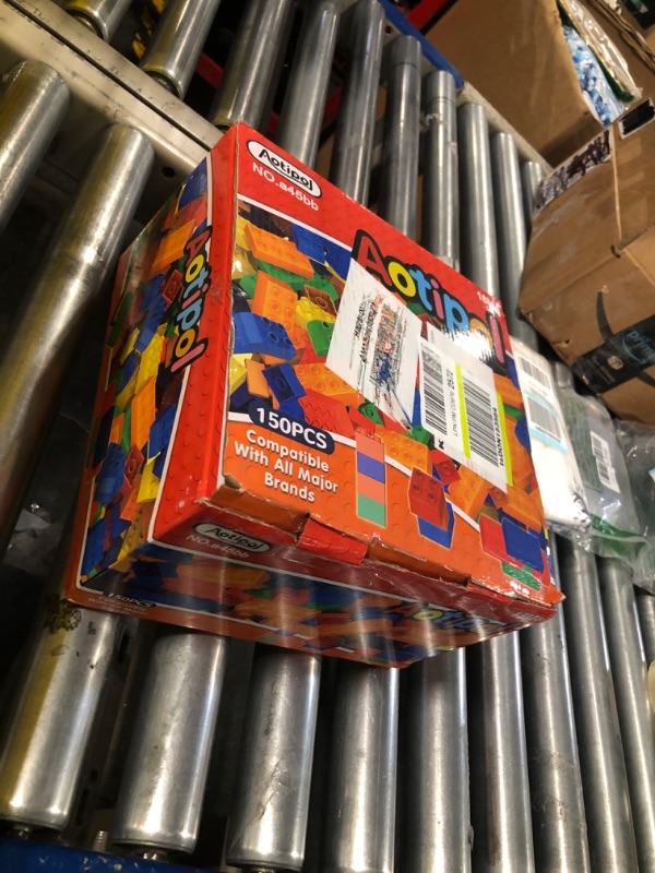 Photo 1 of Aotipol Building Blocks for Kids Toddlers Including a Baseplate, 150 Piece Large
