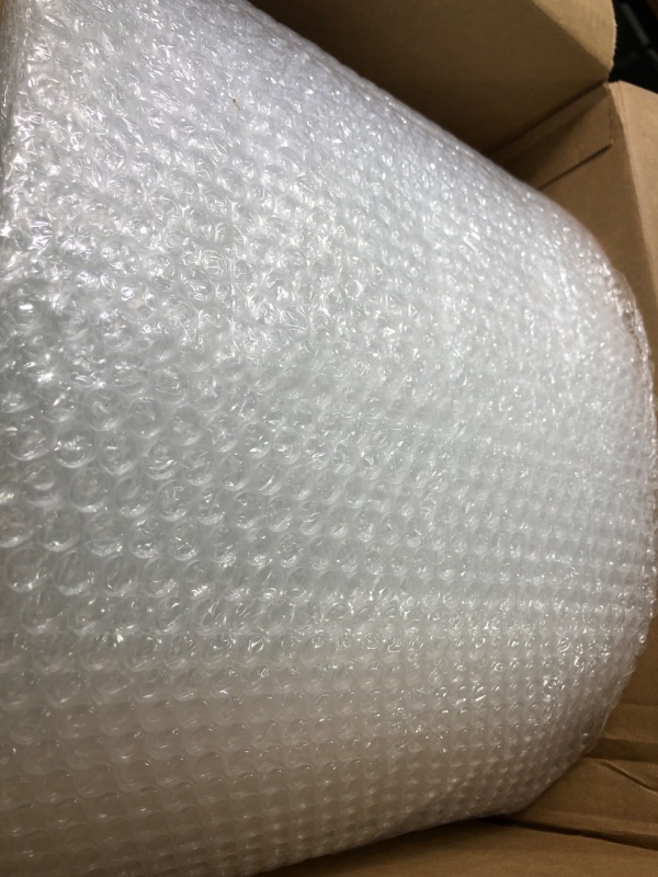 Photo 2 of Duck Brand Bubble Wrap Roll, Original Bubble Cushioning, 12" x 175', Perforated Every 12" (1053440), Clear 12 in. x 175 ft.