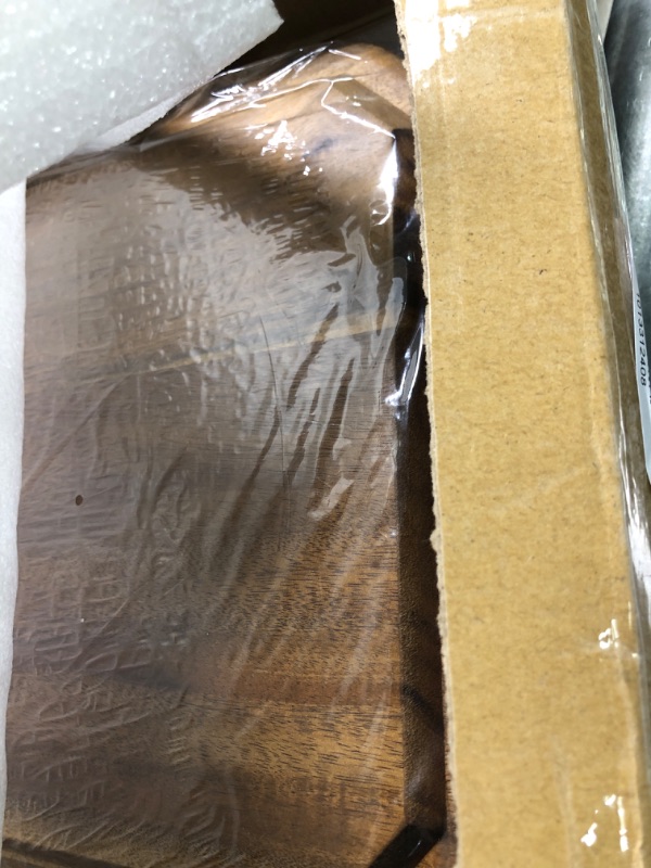 Photo 1 of 2 Pcs Large Wooden Platters Serving Trays Acacia Wood Charcuterie Platter for Food Tray Cheese Serving Board Rectangular Plates Platters Meat Charcuterie Boards Decorative Plates Fruit Tray