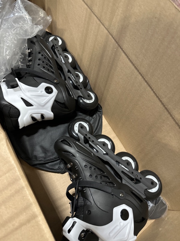 Photo 5 of Rollerblade Zetrablade Men's Adult Fitness Inline Skate, Black and Silver, Performance Inline Skates
