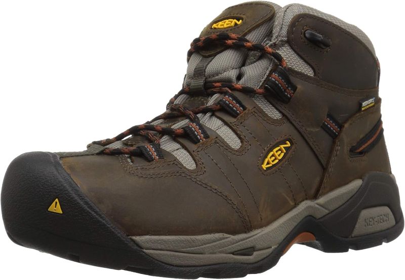 Photo 1 of KEEN Utility Men's Detroit Xt Mid Soft Toe Waterproof Work Boots
