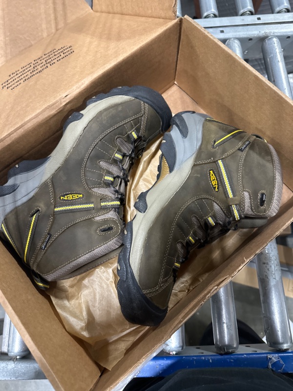 Photo 3 of KEEN Utility Men's Detroit Xt Mid Soft Toe Waterproof Work Boots
