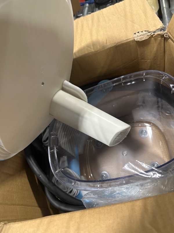 Photo 4 of **** USED*** NEHOO Cold Therapy System, Transparent Bucket Ice Therapy Machine for Knee After Surgery, Universal Pad for Knee, Ankle, Cervical, Back, Leg and Hip