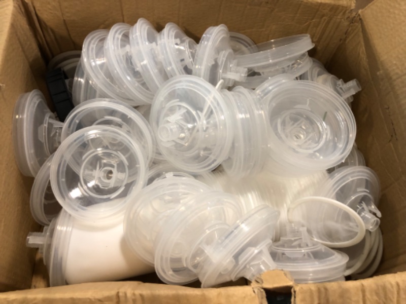 Photo 1 of Aflybltol Disposable Paint Sprayer Mixing Cup for Automotive Paint Gun, HVLP Paint Spray Paint Gun 27 Ounce (800ml) Kit with 45 Cups and Lids Systerm, 1 Hard Cup with Retainer Ring and 10 Plugs 27 Ounce Cup Kit