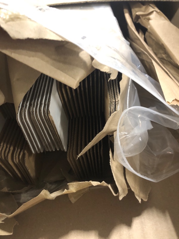 Photo 1 of Colarr 50 Pcs Mailing Tube 3 x 3 x 12 Inches Corrugated Cardboard Box Square Shipping Tubes Moving and Storage Tumbler Boxes for Shipping Bulk Small Shipping Boxes for Packaging(White)