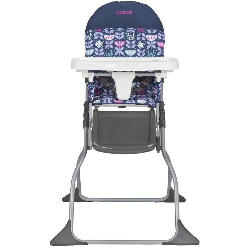 Photo 1 of Cosco Simple Fold High Chair, Poppy Field Poppy Field 28.5x23.5x38.7 Inch (Pack of 1)