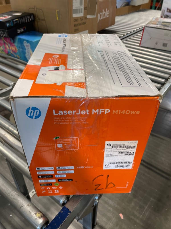 Photo 4 of HP LaserJet MFP M140we All-in-One Wireless Black & White Printer with HP+ and Bonus 6 Months Instant Ink (7MD72E) New Version: HP+, M140we