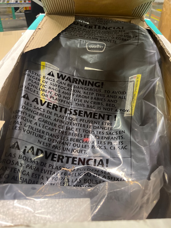 Photo 4 of BRAND NEW!! 
Evenflo LiteMax 35 Infant Car Seat, Lightweight, Extended Use, Belt Lock-Off, Ergonomic Handle Standard Knoxville Gray