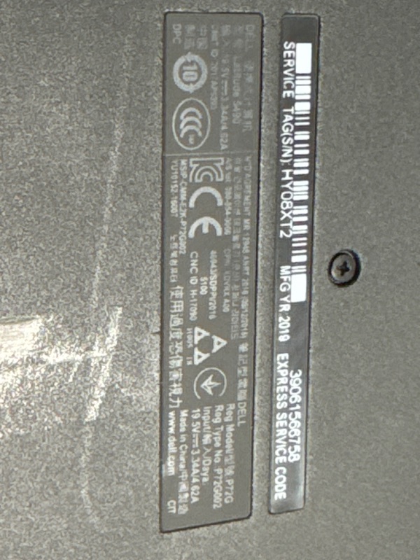 Photo 2 of Dell Latitude 5490 / Intel 1.7 GHz Core i5-8350U Quad Core CPU / 16GB RAM / 512GB SSD / 14 FHD (1920 x 1080) Display/HDMI/USB-C/Webcam/Windows 10 Pro (Renewed) i5-16GB-512GB