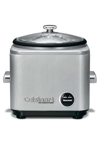 Photo 1 of ** FOR PARTS ONLY **   Cuisinart CRC-800P1 8-Cup Stainless Steel Rice Cooker/Steamer Bundle with 1 YR CPS Enhanced Protection Pack
