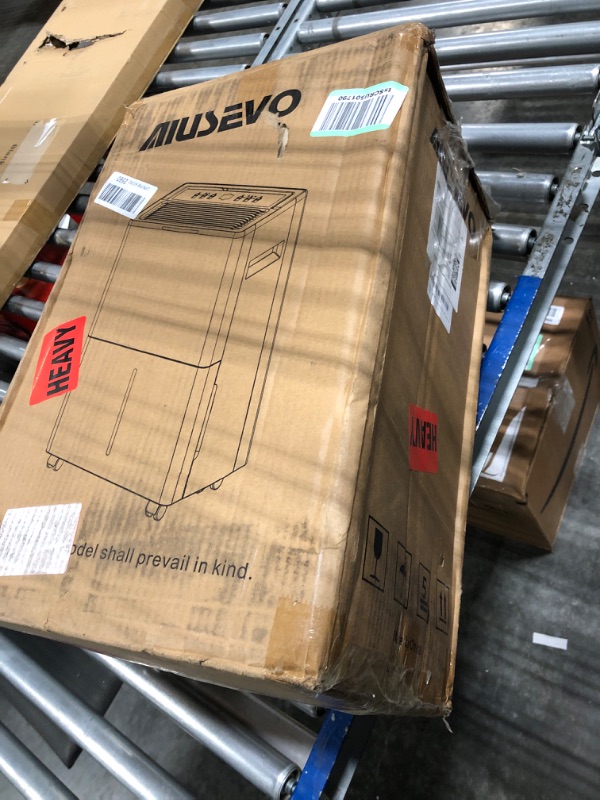 Photo 1 of 4,500 Sq. Ft Dehumidifier for Basements and Home, Aiusevo 50 Pint Dehumidifiers with Drain Hose Ideal for Large Room, Bedroom, Quietly Removes Moisture, 3 Modes Deshumidificador, Child Lock, 24H Timer B09T9GLLW5, AIUAS320-US-WI01