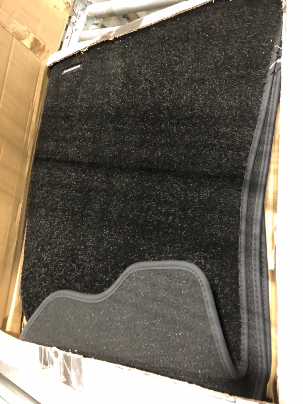 Photo 1 of WENNEBIRD Superior Carpet Floor Mats for 2017-2023 Tesla Model 3, Premium All Weather Anti-Slip Waterproof Floor Liners, 0.6 Inch Thickness Rugs, Car Interior Accessories - 3pc