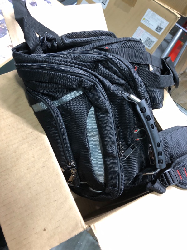 Photo 1 of 18.4 Laptop Backpack for Men, 55L Extra Large Gaming Laptops Backpack with USB Charger Port, TSA Friendly Flight Approved RFID Anti-theft Pocket, Water Resistant Suiltable for Travel Business Work 18.4-silver