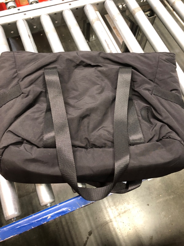 Photo 2 of AGSMART Tote Bag for Women, Foldable Tote Bag With Zipper Large Shoulder Bag Top Handle Handbag for Travel, Work