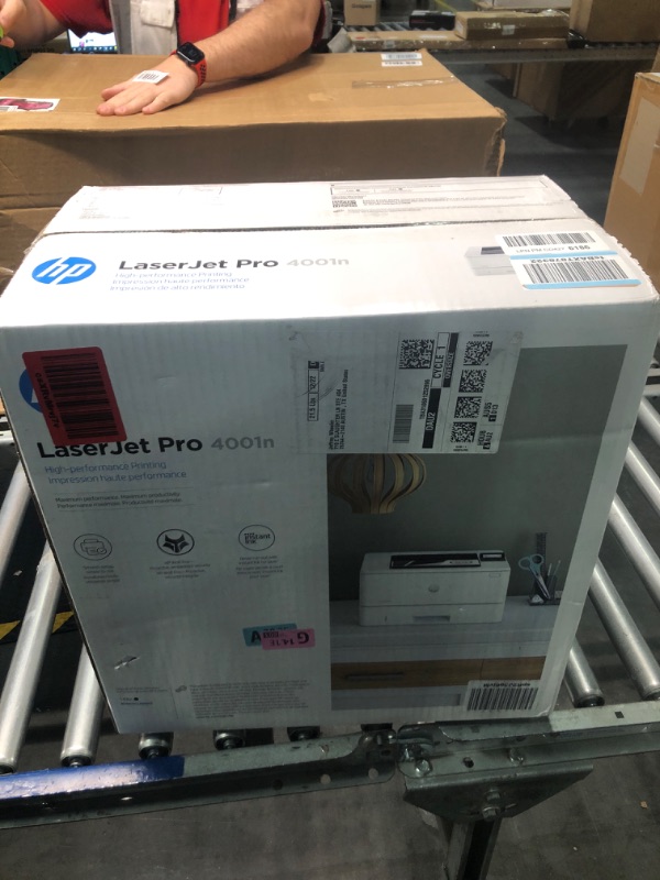 Photo 1 of HP LaserJet Pro 4001n Black & White Printer