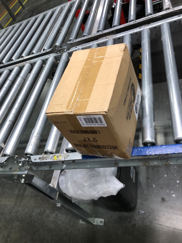 Photo 1 of Spartan Industrial - 5” X 7” (1000 Count) 2 Mil Clear Reclosable Zip Plastic Poly Bags with Resealable Lock Seal Zipper 5x7