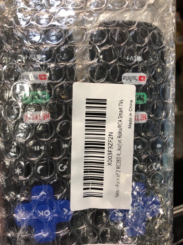 Photo 1 of ?Pack of 2? RC280 Remote Control for Roku TVs,Compatible for TCL Roku/Hisense Roku/Onn Roku/Sharp Roku/Element Roku/Westinghouse Roku/Philips Roku/Insignia Roku/Jvc Roku/RCA Roku Smart TVs RC280-2PCS