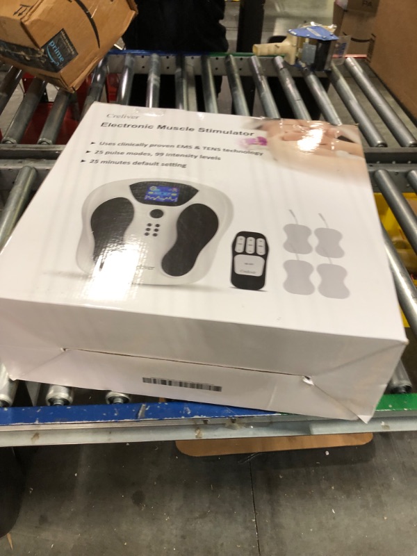 Photo 1 of Creliver Neuropathy Relief Machine(FSA HAS Eligible), EMS Foot Massager for Neuropathy Pain, Electric Muscle Pulse Massage Therapy Foot Reflexology, Feet Legs Nerve Muscle Stimulator for Circulation