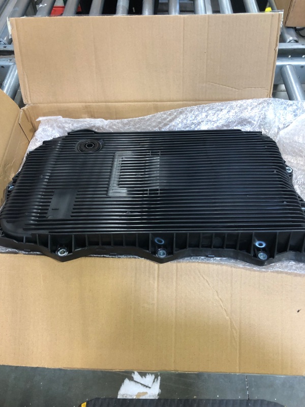 Photo 3 of A-Premium Transmission Oil Pan with Drain Plug Compatible with BMW GA8HP45Z, GA8HP75HZ, GA8HP70Z, GA8HP70H, 8HP45, 8HP70 8-Speed Transmission