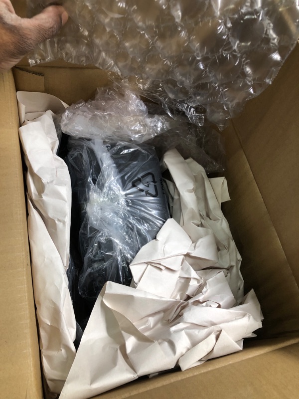 Photo 1 of Amazon Basics Micro Cut Paper Shredder, CD, and Credit Card Shredder, 8 Sheet (New Model), Black