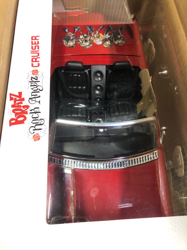 Photo 3 of Bratz® Rock Angelz™ 20 Yearz Special Edition Cruiser Car – Convertible Vehicle with Working Doors and Trunk, Lights, Seat Belts and Steering Wheel. Car fits 2 Fashion Dolls