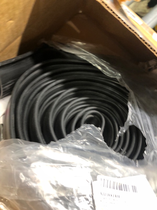 Photo 3 of 16.4 FT P-Bulb Garage Door Seals Bottom Rubber Weatherproofing Garage Door Bottom Seals for Overhead Garage Doors: 180 280 & 390 Series Doors