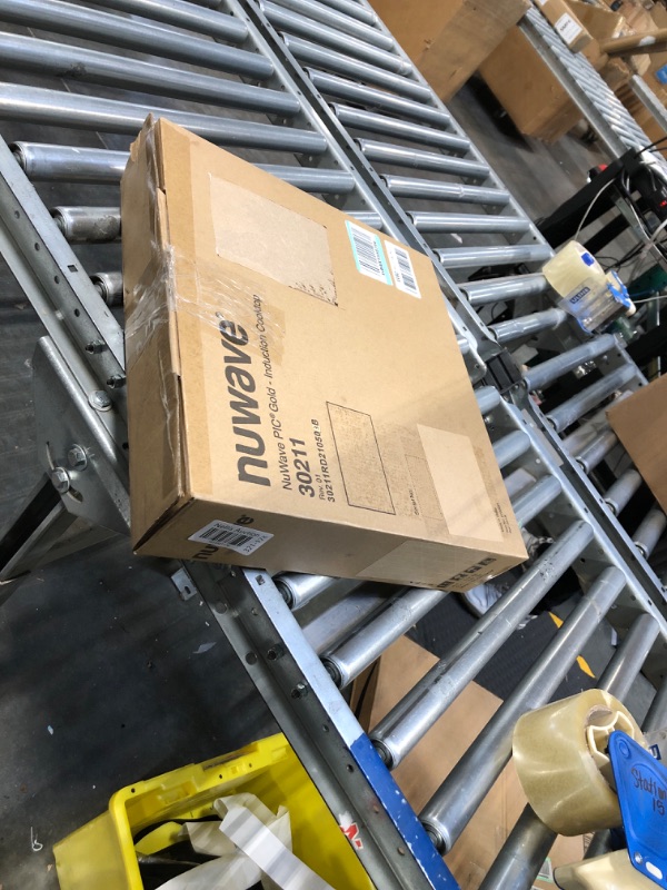 Photo 1 of NUWAVE Gold Precision Induction Cooktop, Portable, Powerful with Large 8” Heating Coil, 100°F to 575°F, 3 Wattage Settings 600, 900, and 1500 Watts, 12” Heat-Resistant Cooking Surface