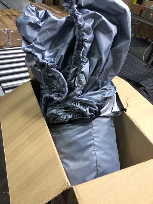 Photo 1 of RainMan S 21-24Ft Boat Cover Trailerable Pontoon Heavy Duty Fabric Gray
