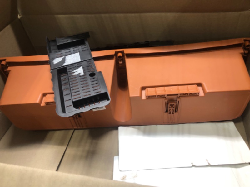 Photo 1 of 32" Adjustable Railing Planter, Terra Cotta 32" Terra Cotta