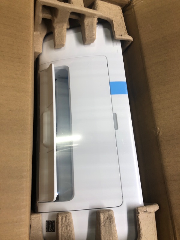 Photo 1 of HP DeskJet 2755e Wireless Color All-in-One Printer with bonus 6 months Instant Ink (26K67A), white