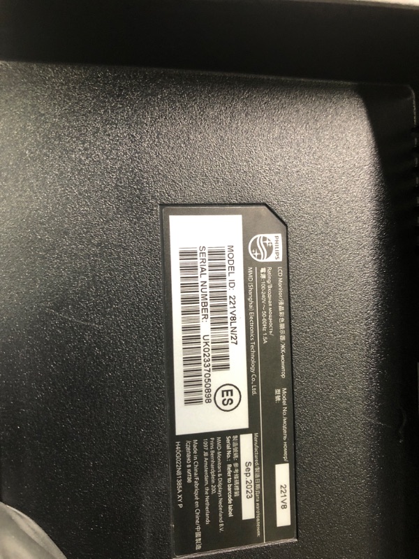 Photo 1 of PHILIPS Computer Monitors 22 inch Class Thin Full HD (1920 x 1080) 75Hz Monitor, VESA, HDMI & VGA Port, 4 Year Advance Replacement Warranty, 221V8LN 22" Class Full HD | VA