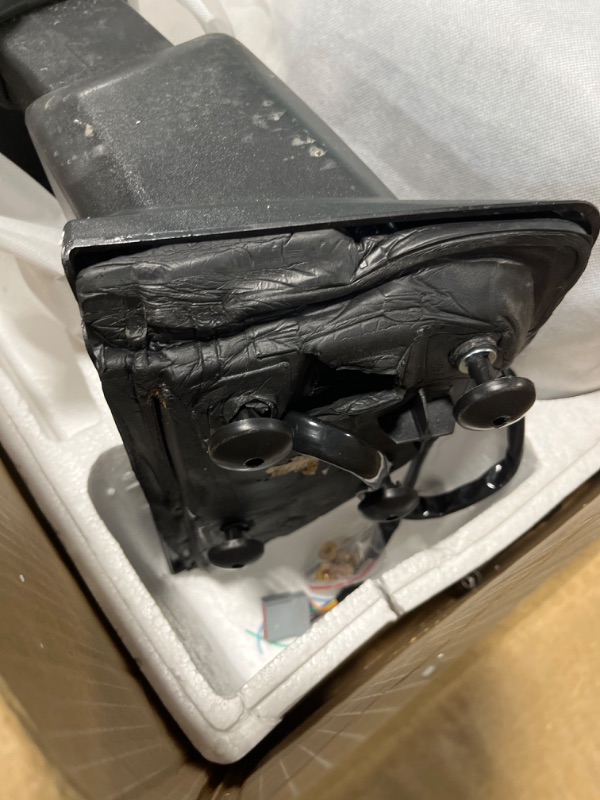Photo 1 of AERDM New Towing Mirror Black Housing with Temperature sensor Fit 1999-2016 Ford Super Duty F-250 F-350 F-450 F-550 with Turn Signal and Auxiliary Lamp