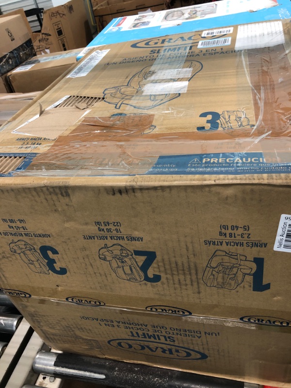 Photo 1 of Graco Slimfit 3 in 1 Car Seat | Slim & Comfy Design Saves Space in Your Back Seat, Redmond SlimFit Redmond