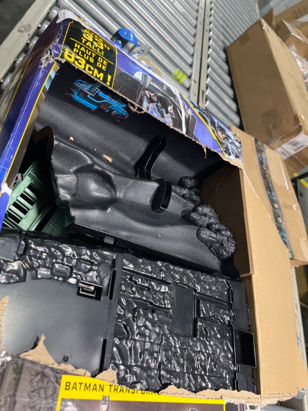 Photo 2 of DC Comics Batman, Bat-Tech Batcave, Giant Transforming Playset with Exclusive 4” Batman Figure and Accessories, Kids Toys for Boys Aged 4 and Up