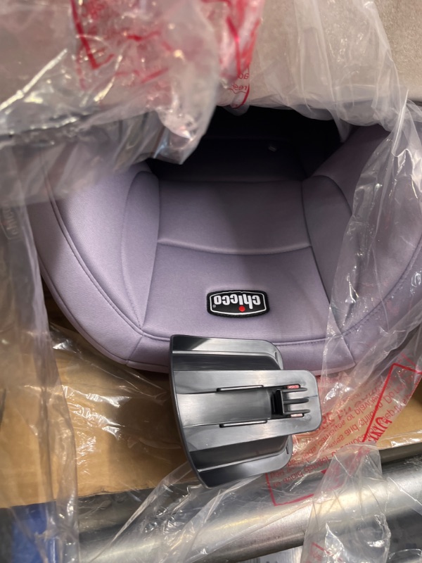 Photo 2 of Chicco KidFit ClearTex Plus 2-in-1 Belt-Positioning Booster Car Seat, Backless and High Back Booster Seat, for Children Aged 4 Years and up and 40-100 lbs. | Lilac/Purple KidFit Plus with ClearTex® No Chemicals Lilac