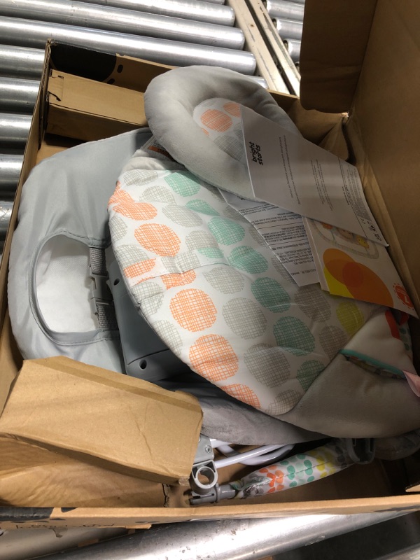 Photo 1 of Bright Starts Whimsical Wild Comfy Baby Bouncer Seat with Soothing Vibration and Music