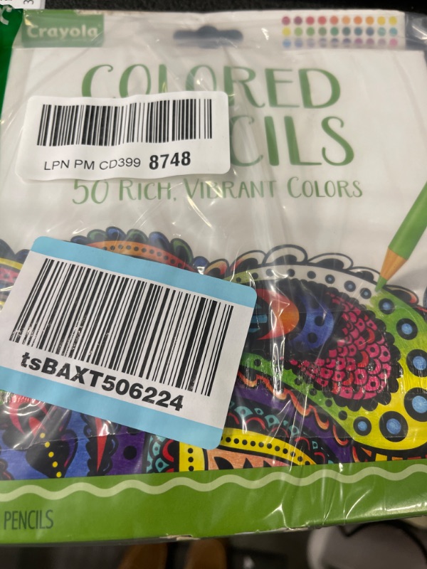 Photo 1 of Crayola Colored Pencils For Adults (50 Count), Color Pencil Set, Adult Coloring Supplies, Gifts [Amazon Exclusive]